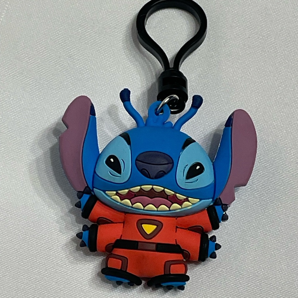 Disney Lilo & Stitch Experiment 626 Vinyl Figure Keychain Bagclip Excellent Cond